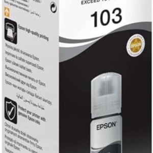 Epson 103 Ecotank Black Ink Bottle 65Ml