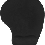 Office Mousepad with Gel Wrist Support - Ergonomic Gaming Desktop Mouse Pad Wrist Rest - Design Gamepad Mat Rubber Base