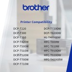 Brother BT5000C Genuine Ink Bottle, Cyan, Page Yield up to 5,000 Pages