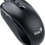 Genius DX-110 Wired Optical Mouse, Black