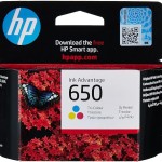 Hp 650 Tri-Color Original Ink Advantage Cartridge