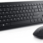 Dell KM3322W Wireless Keyboard and Mouse ( Arabic/English ) - Black