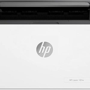Hp laser 107w wireless office printer - white