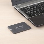 Lexar NS100 2.5-Inch SATA III 6GB/s Internal SSD, 128GB Capacity, Gray